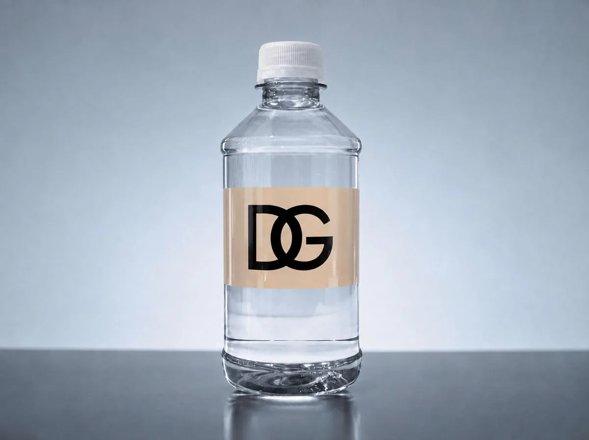 12 oz Flat Panel bottle