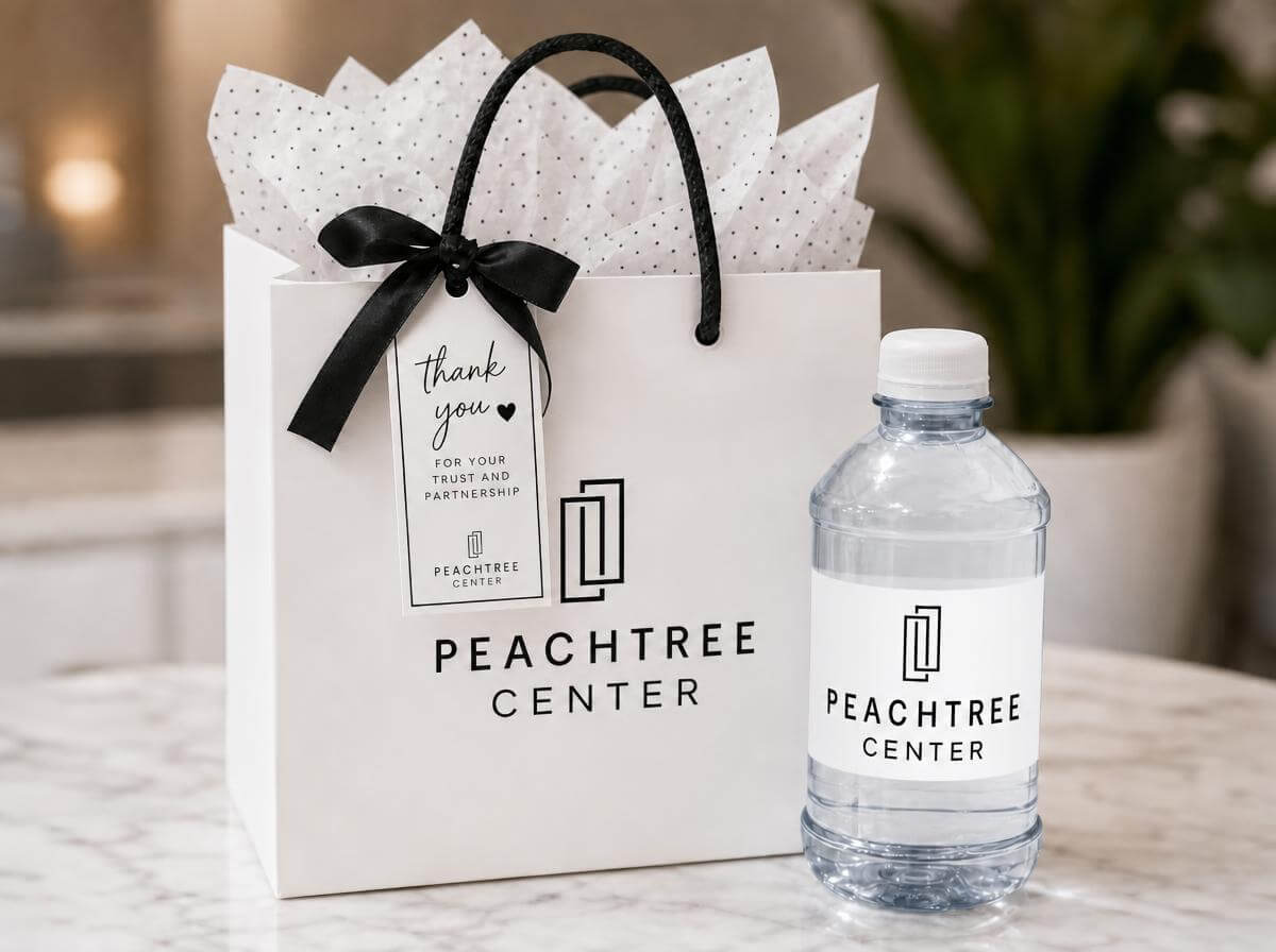 Custom bottles as corporate gifts
