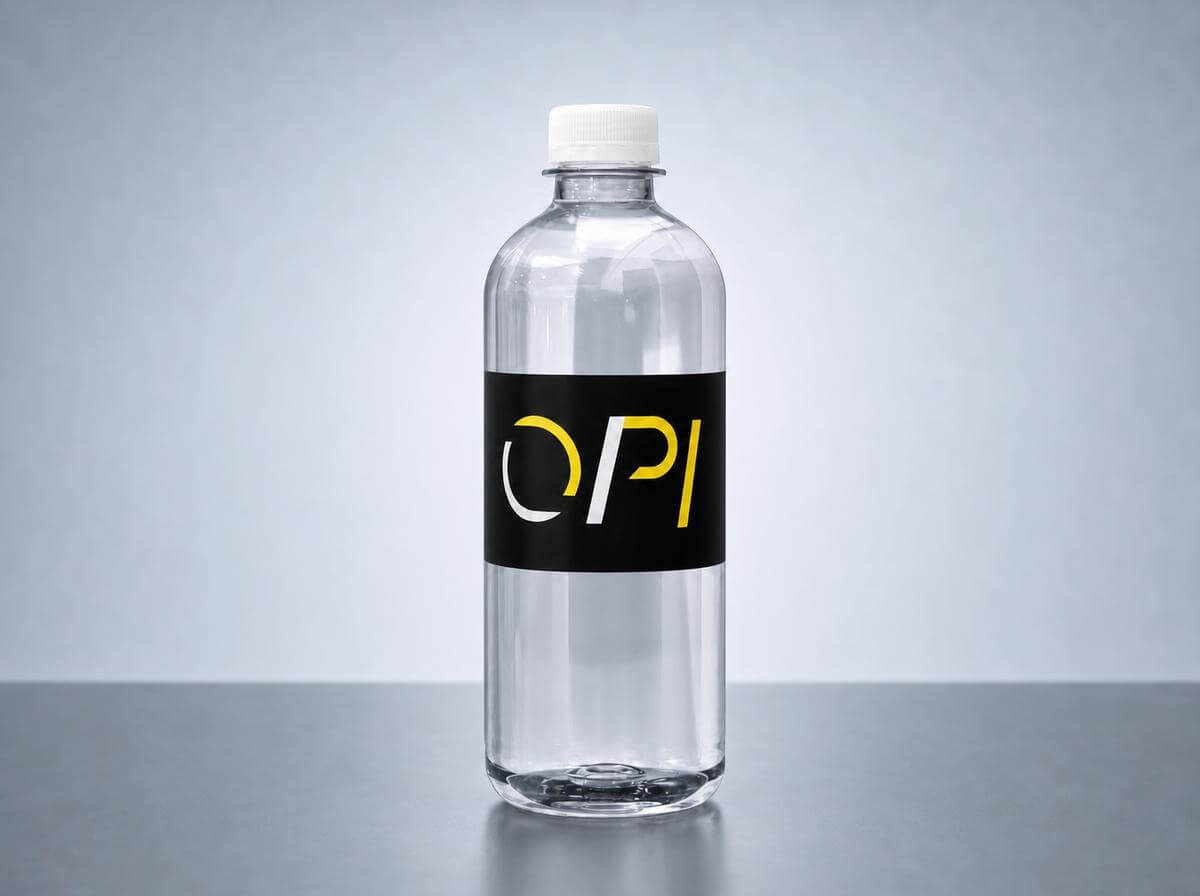 Custom-label water bottle for OPI
