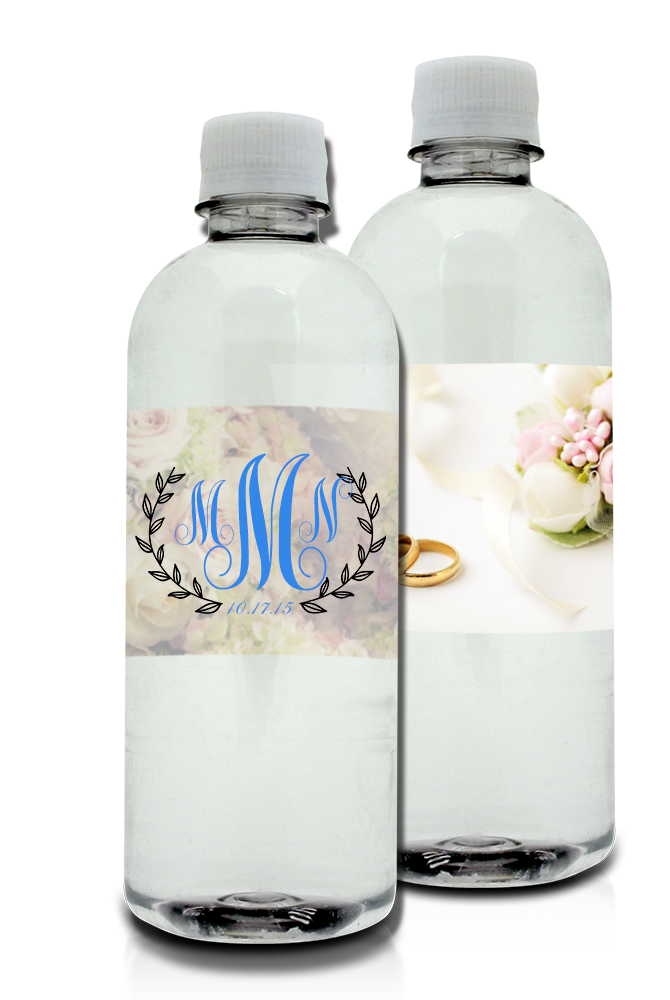 Full Color Clear Custom Bottled Water - 8 oz.